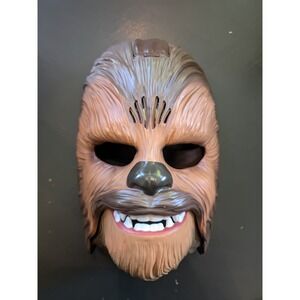 TESTED Star Wars Movie Roaring Chewbacca Wookiee Sounds Mask Tested Works